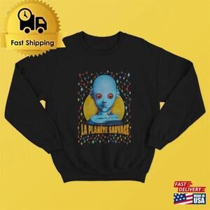 70S Cult Movie Shirt Fantastic Planet Sci Fi Weird Classic Sweatshirt